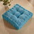 Coussin Assise Sol 40 x 40 Bleu