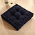 Coussin Assise Sol 40 x 40 Bleu Foncé