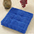 Coussin Assise Sol 40 x 40 Bleu Saphir