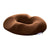 Coussin Assise Rond Fauteuil Marron