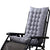 Coussin Assise avec Dossier Gris