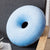 Coussin Assise Siège Rond Bleu