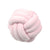 Coussin Voyageur | Coussin Boule Noeud | Rose