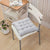 Coussin d'Assise Chaise Intérieur Gris Clair