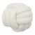Coussin Noeud Beige