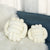 Coussin Noeud Boule Mignon Blanc