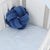 Coussin Noeud France Bleu Foncé