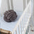 Coussin Noeud France Gris Foncé