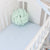 Coussin Noeud France Vert Menthe