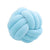 Coussin Noeud Joli Bleu Clair