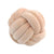Coussin Noeud Joli Kaki