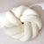 Coussin Nœud Scandinave Blanc