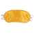 Coussin Voyageur | Masque de sommeil pure soie jaune
