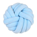 Coussin Voyageur | Coussin Chaise Noeud | Cyan / 35x35cm / 