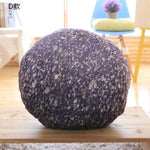 Coussin Voyageur | Coussin de Sol Galet | Granite / 45cm