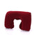 Coussin Voyageur | Coussin de Voyage gonflable rouge