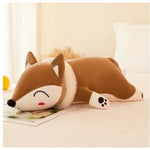 Coussin Voyageur | Coussin fantaisie Renard | 35cm / Brun