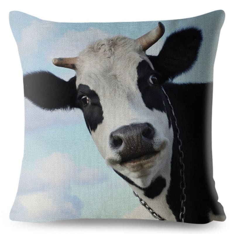 Housse Coussin Vache | Coussin Voyageur