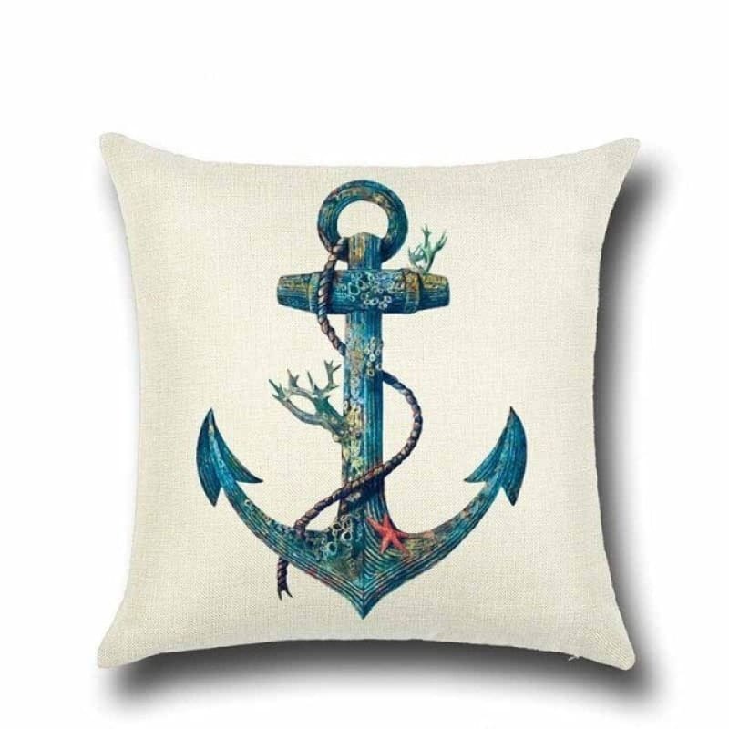 Coussin Voyageur | Housse Coussin Marin | 40018-66