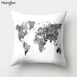 Coussin Voyageur | Housse de Coussin Carte du Monde | 5