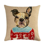 Coussin Chien Habillé | Coussin Voyageur