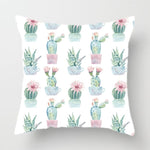 Housse de Coussin Motif de Cactus | Coussin Voyageur