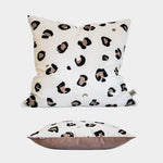 Housse de Coussin Motif Léopard | Coussin Voyageur