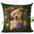 Coussin Voyageur | Housse de Coussin Motif de Noël | Chien 