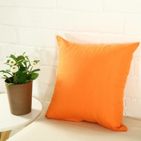 Coussin Voyageur | Housse de coussin Multicolore | Orange