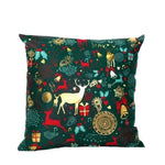 Housse de Coussin Vert Sapin | Coussin Voyageur