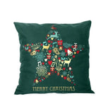 Housse de Coussin Vert Sapin | Coussin Voyageur