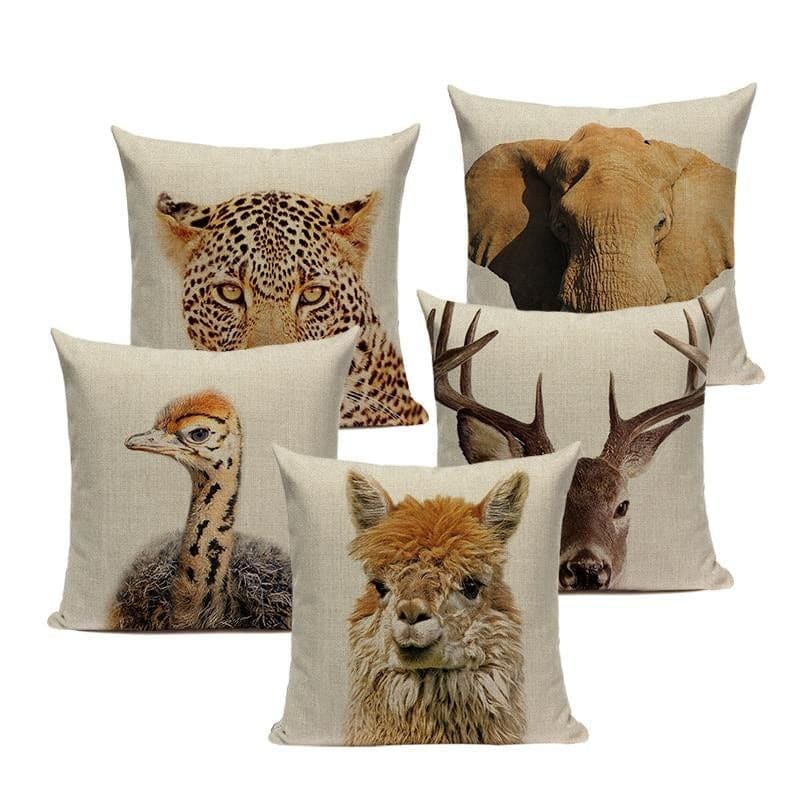 Coussin Voyageur | Housse de Coussin Savane