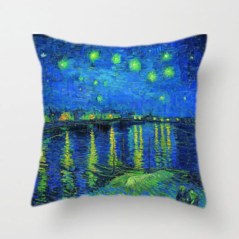 Housse de Coussin Van Gogh | Coussin Voyageur