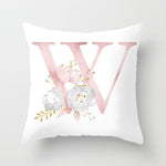 Coussin Voyageur | Housse Fantaisie Lettre