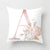 Coussin Voyageur | Housse Fantaisie Lettre | A