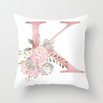 Coussin Voyageur | Housse Fantaisie Lettre