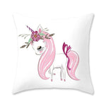 Housse Coussin Licorne | Coussin Voyageur