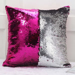 Coussin Voyageur | Housse Fantaisie Sequin | 40X40cm / 