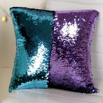 Coussin Voyageur | Housse Fantaisie Sequin | 40X40cm / 