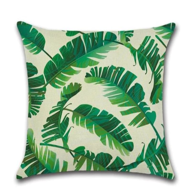 Housse Coussin Tropicale | Coussin Voyageur