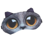 Coussin Voyageur | Masque de Sommeil Animaux Chat | Bob