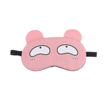 Coussin Voyageur | Masque de Sommeil Fantaisie Kawaii | Rose