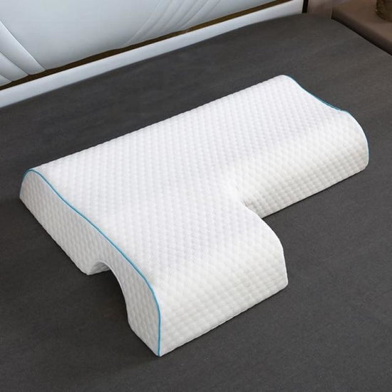 Oreiller à Mémoire de Forme Couple Confortable Gauche
