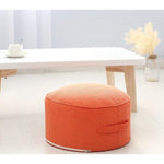 Coussin Voyageur | Pouf Coussin de Sol | Orange / 40x20cm